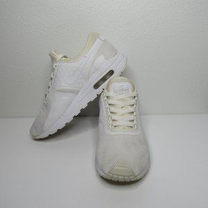 NIKE Air Max Zero Essential Triple White Kids 5